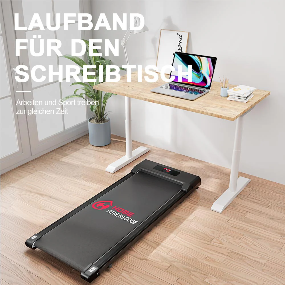 Laufband unter dem Arbeitsschreibtisch